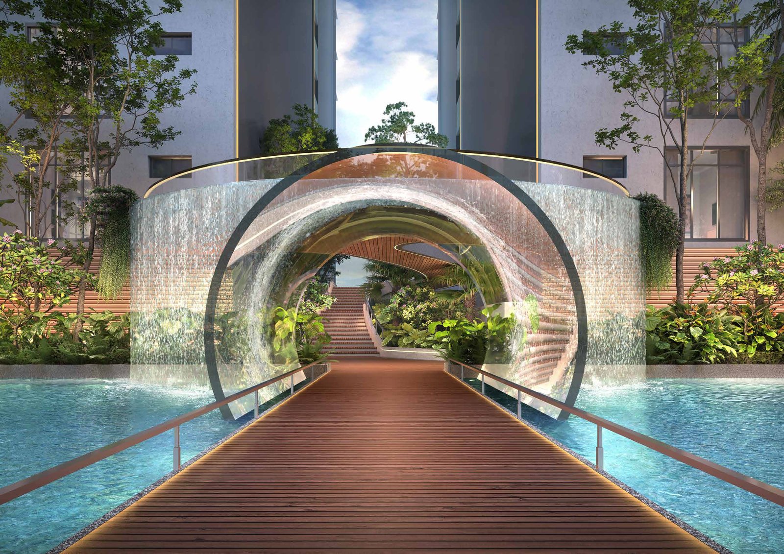 Level 10 healing waterfall