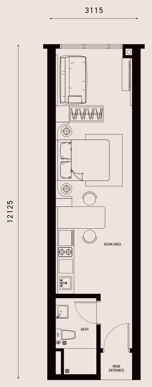 SOVO Type B floor plan