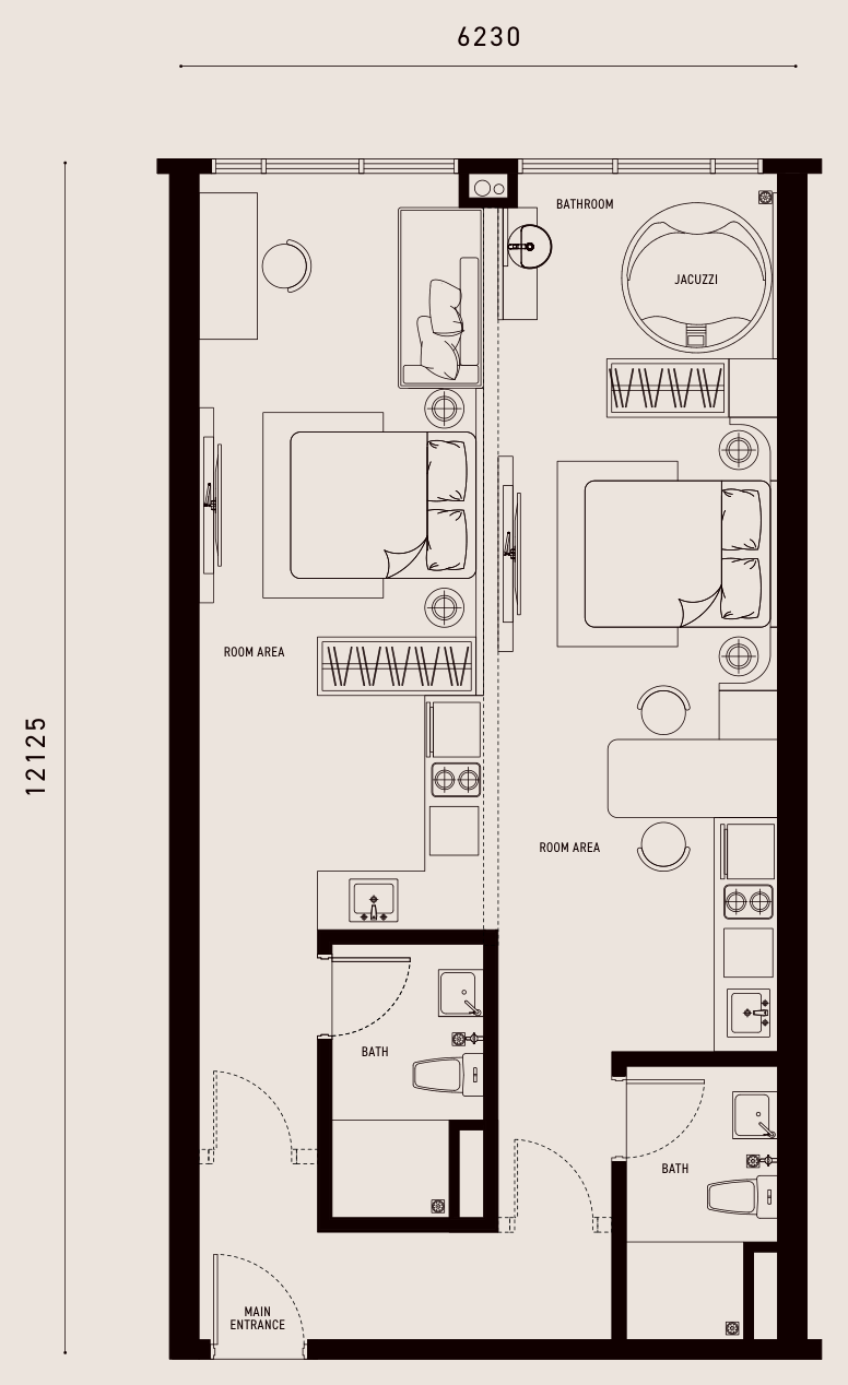 SOVO Type D floor plan