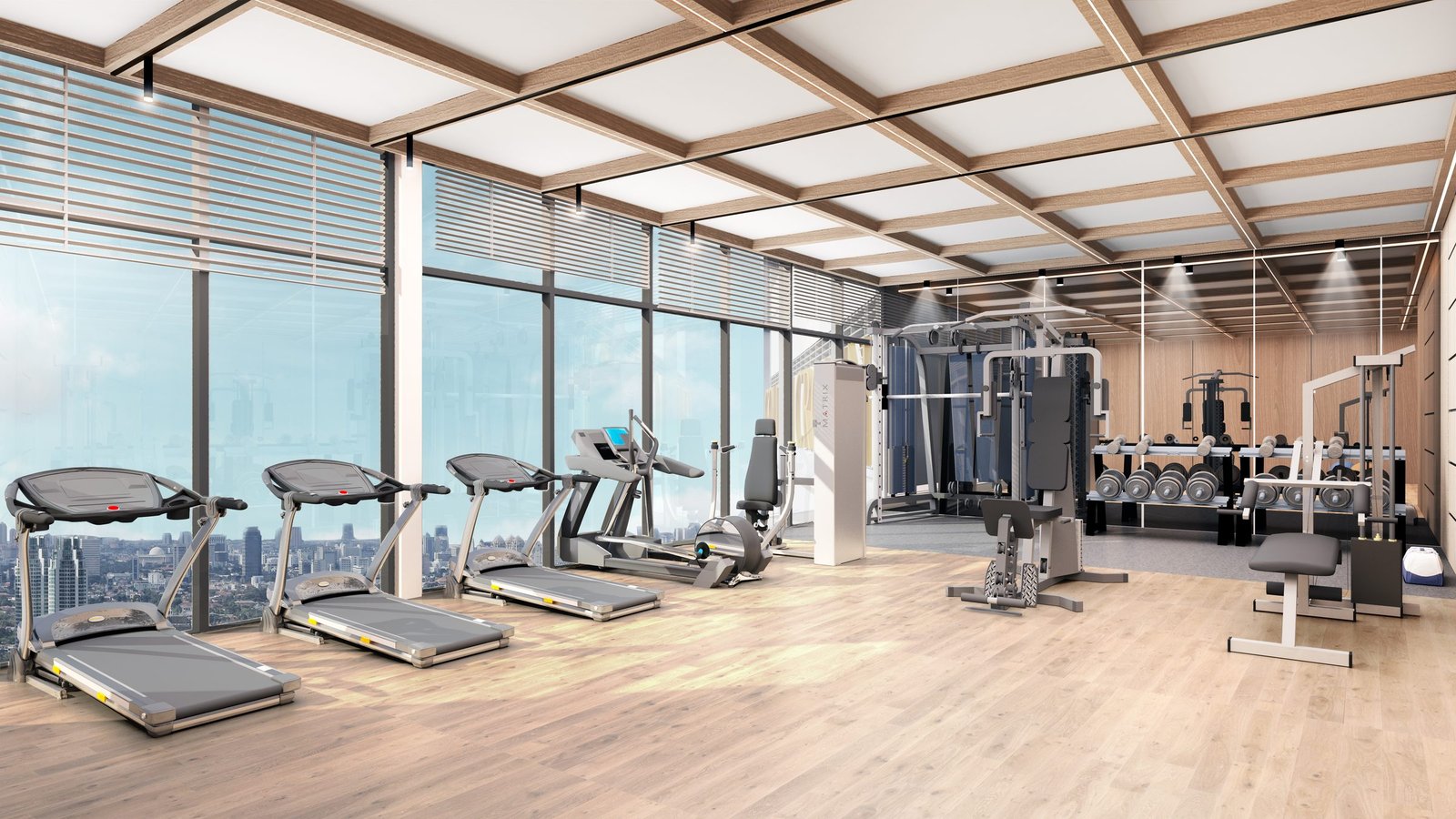 Level 58 gym room