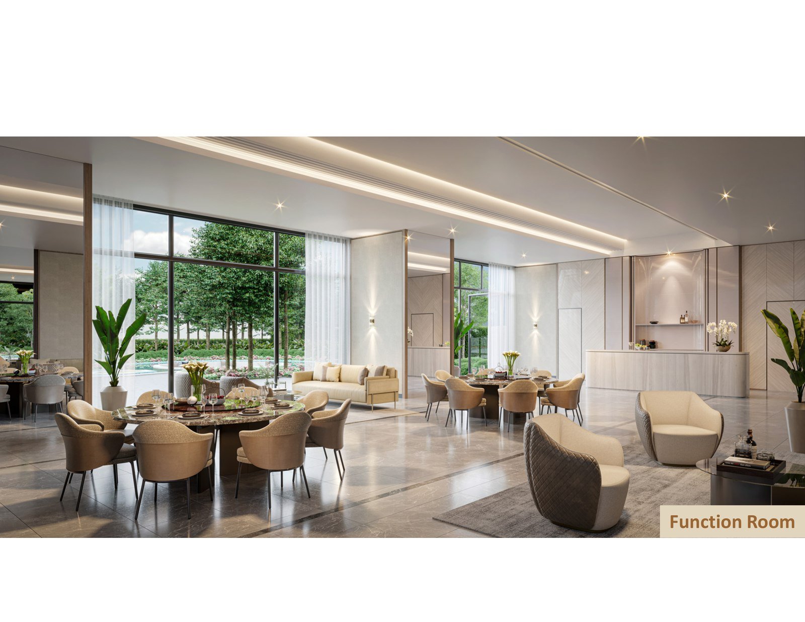 Function Room with gourmet kitchen