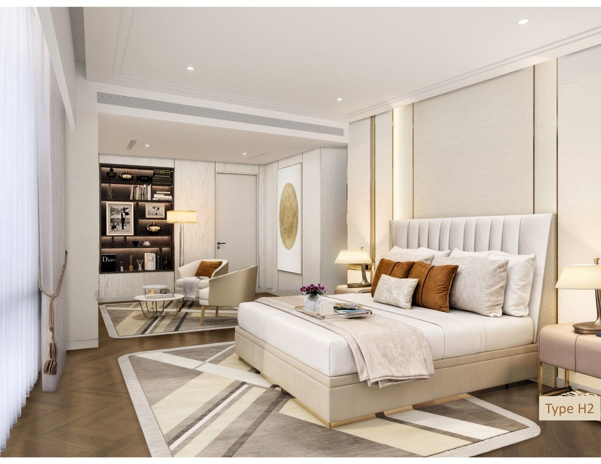 Type H2 master bedroom