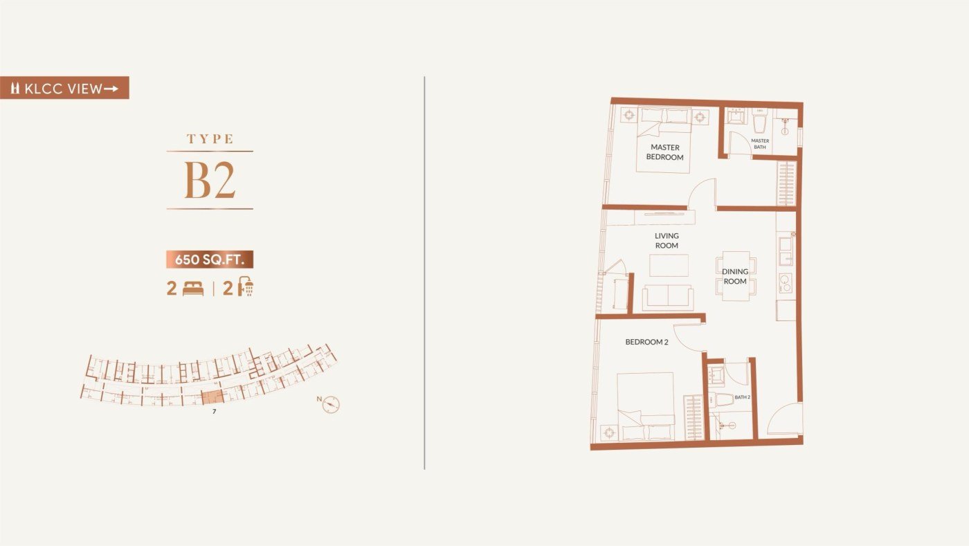 Type B2 floor plan