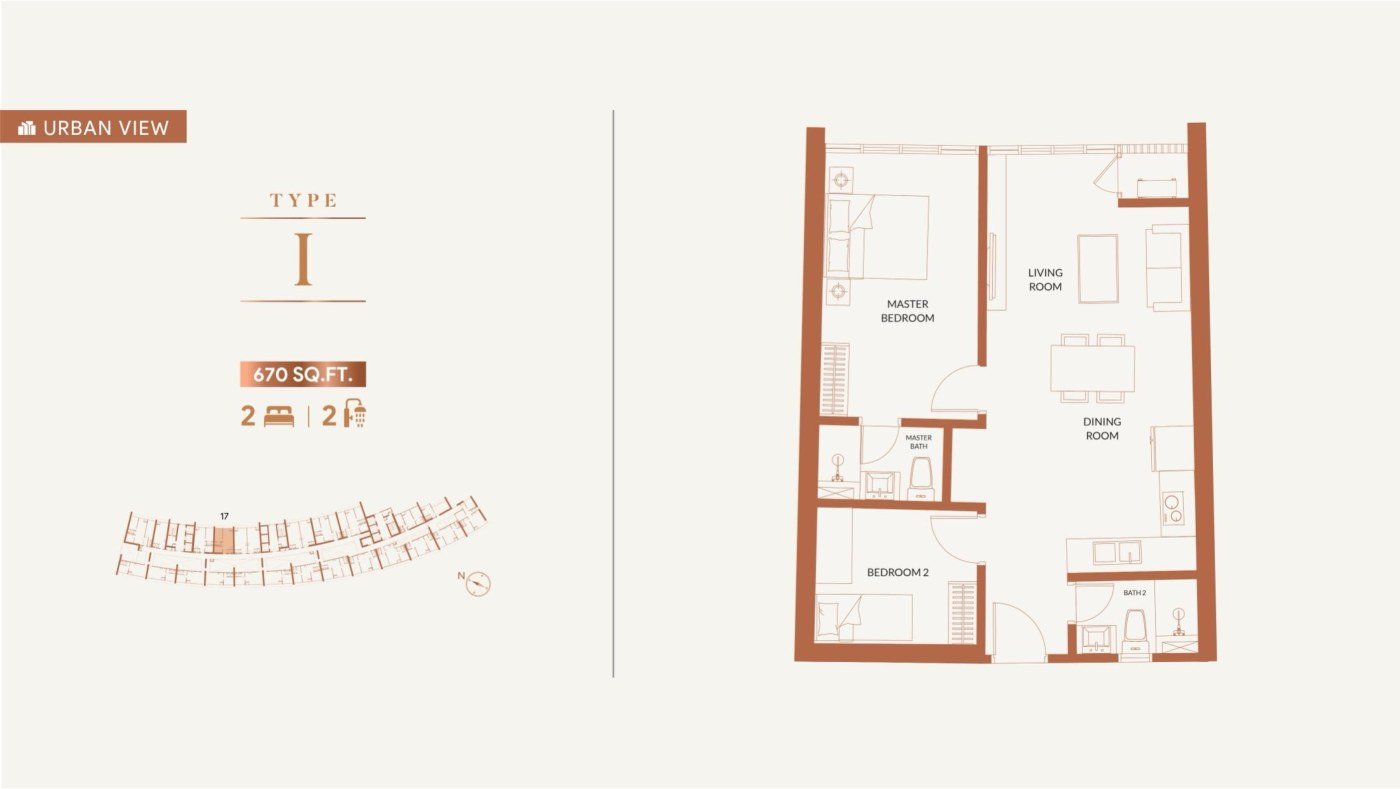 Type I floor plan
