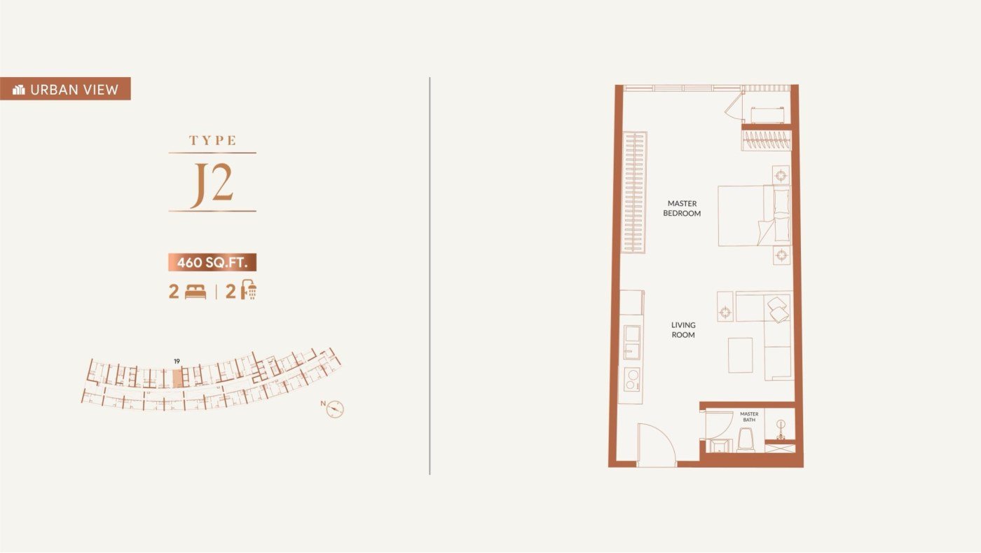 Type J2 floor plan