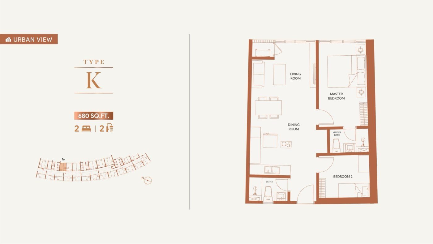 Type K floor plan