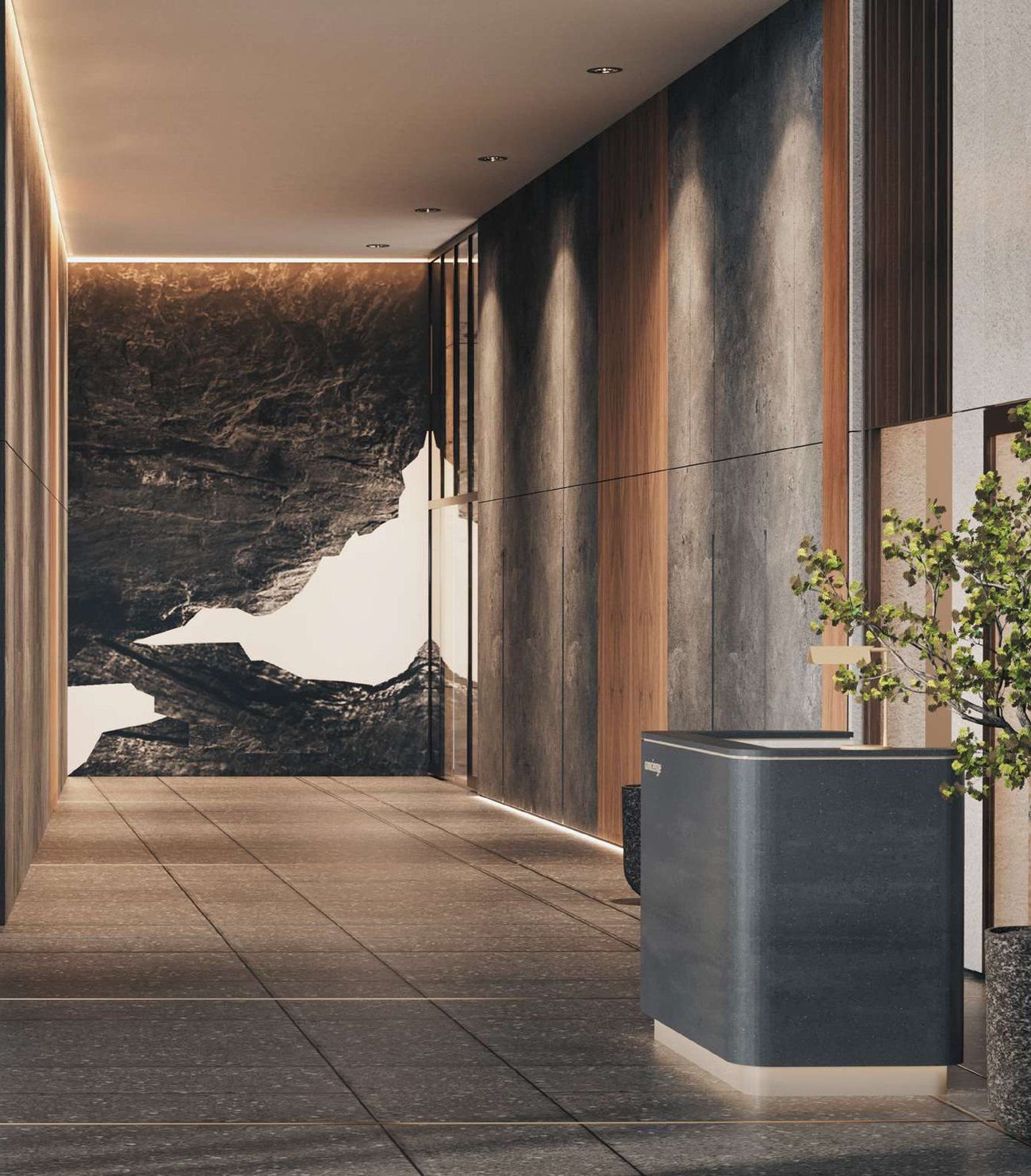 Parkside Residences大堂（效果图）