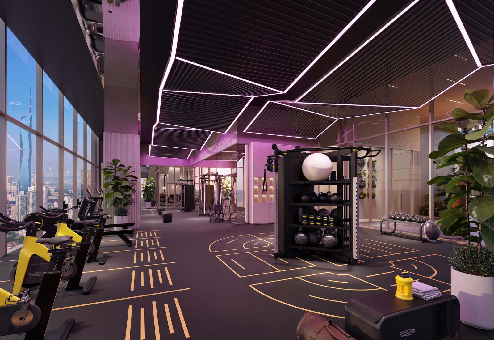 Gymnasium at Level 63A
