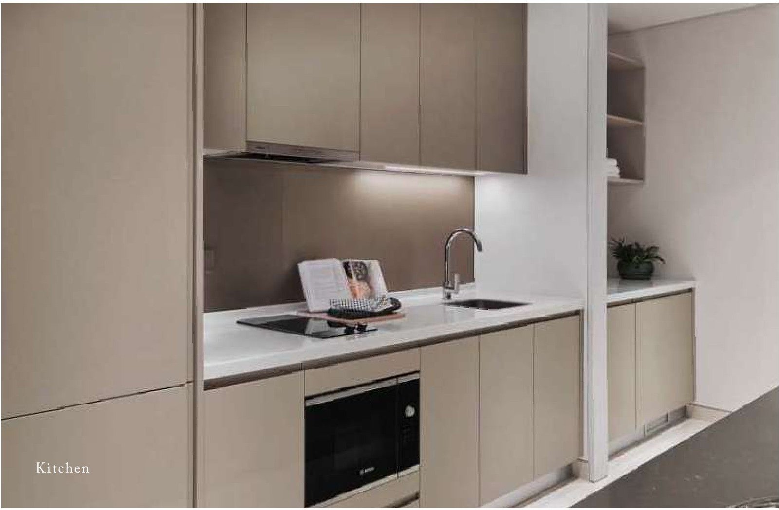 Pavilion Square kitchen interior