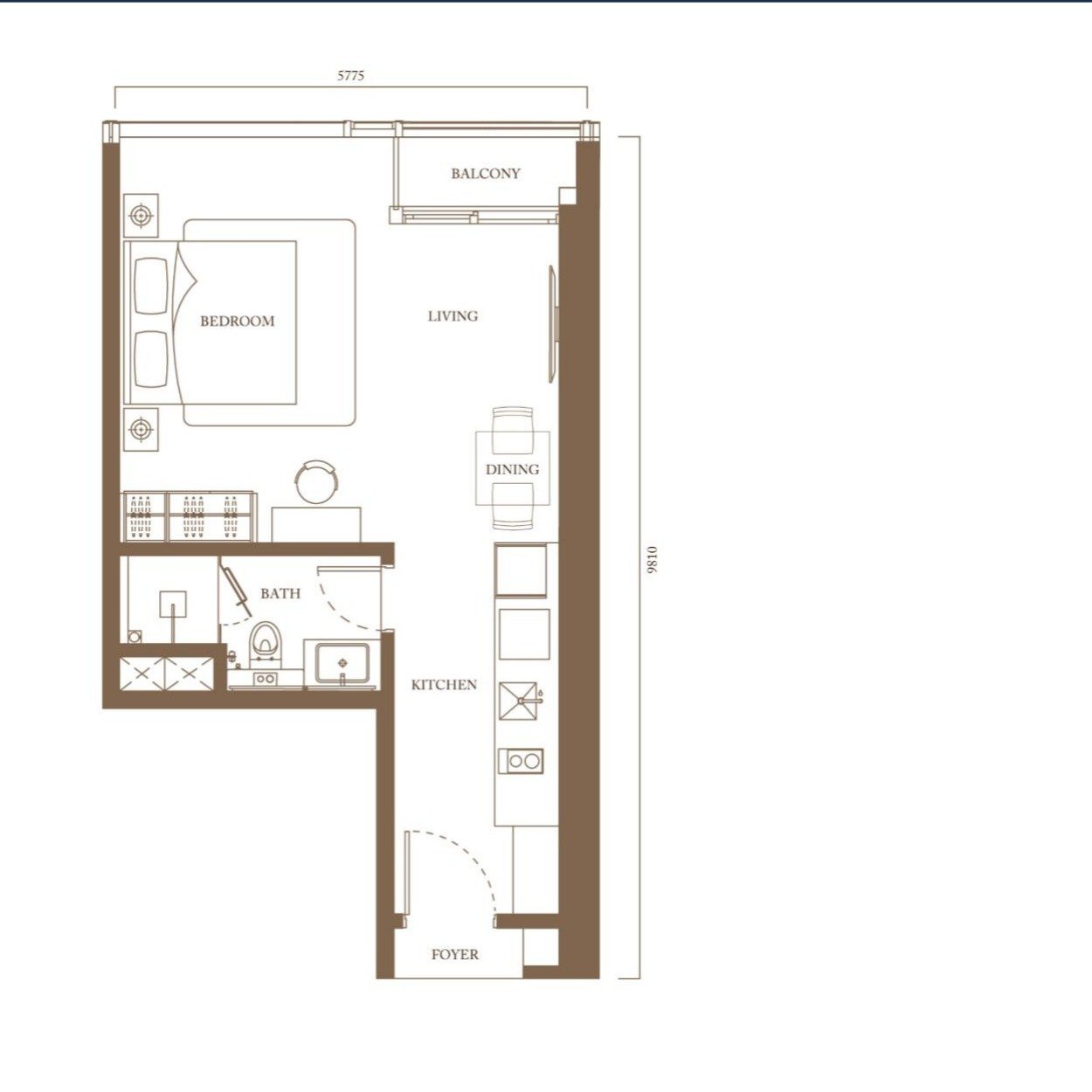 Type A floor plan