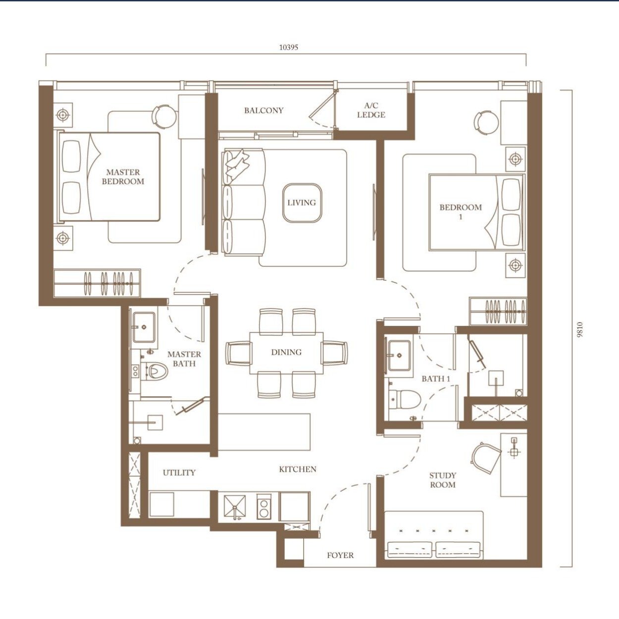 Type C2 floor plan
