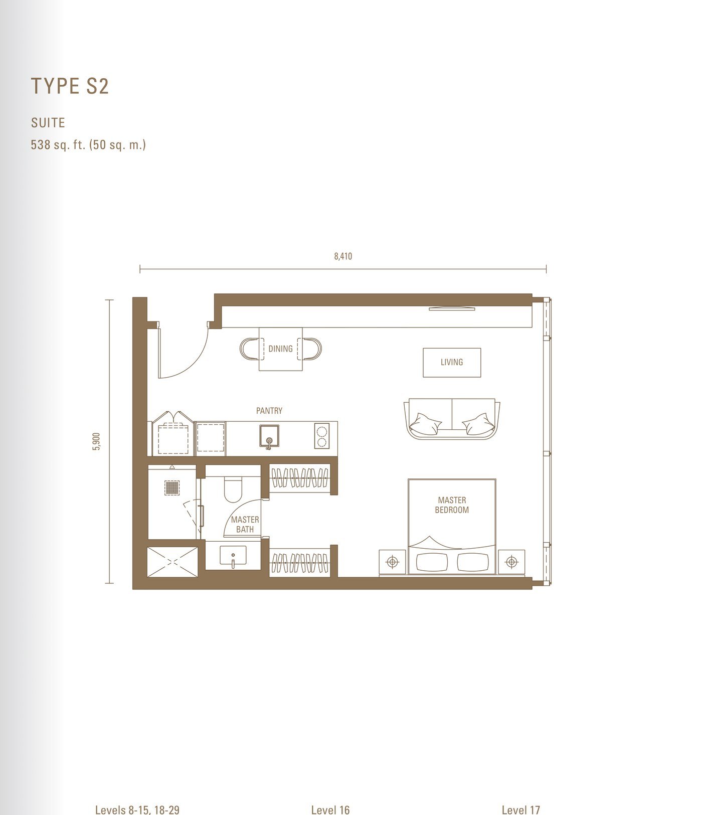 Type S2 floor plan