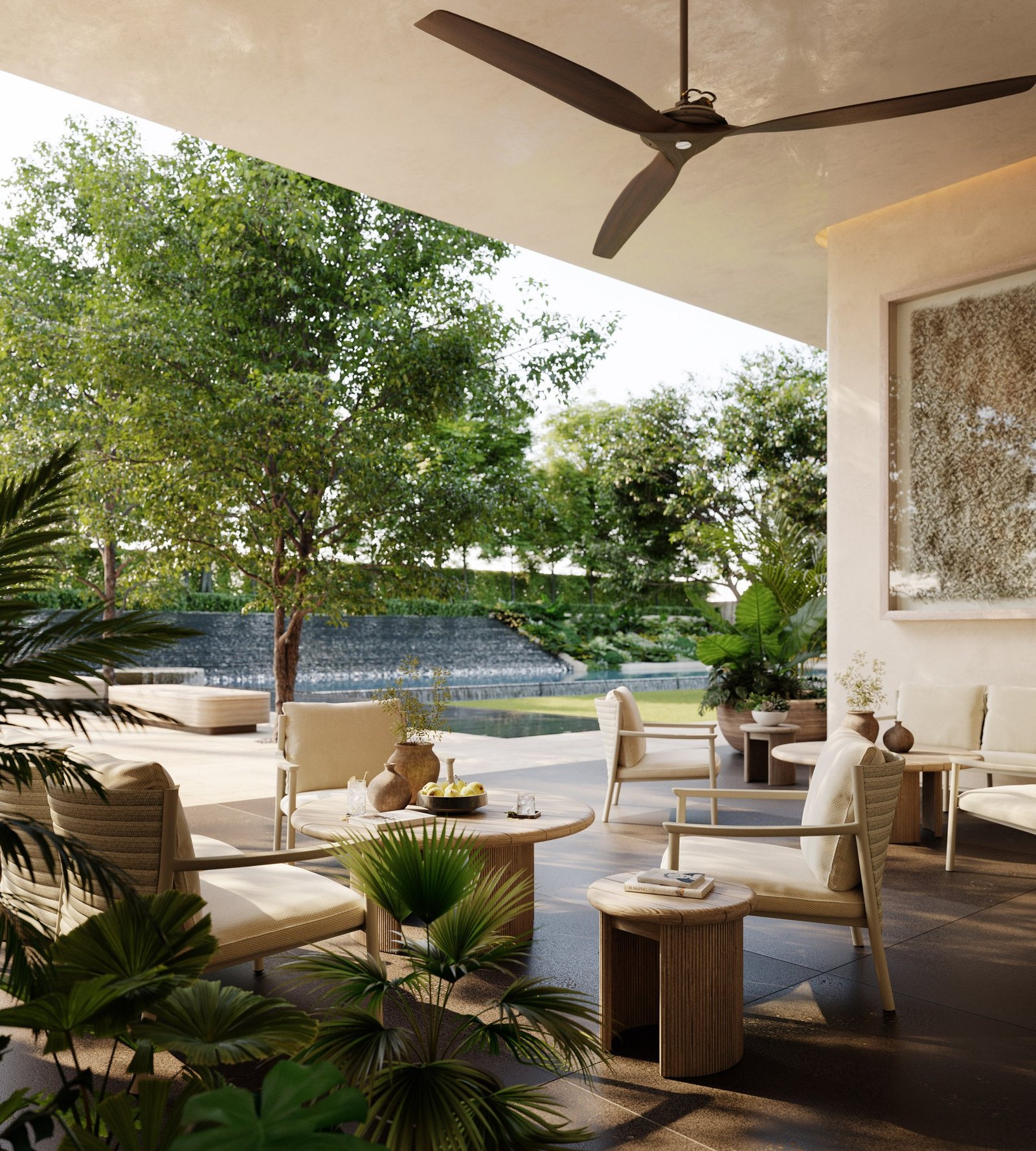 Level 7 open-air lounge