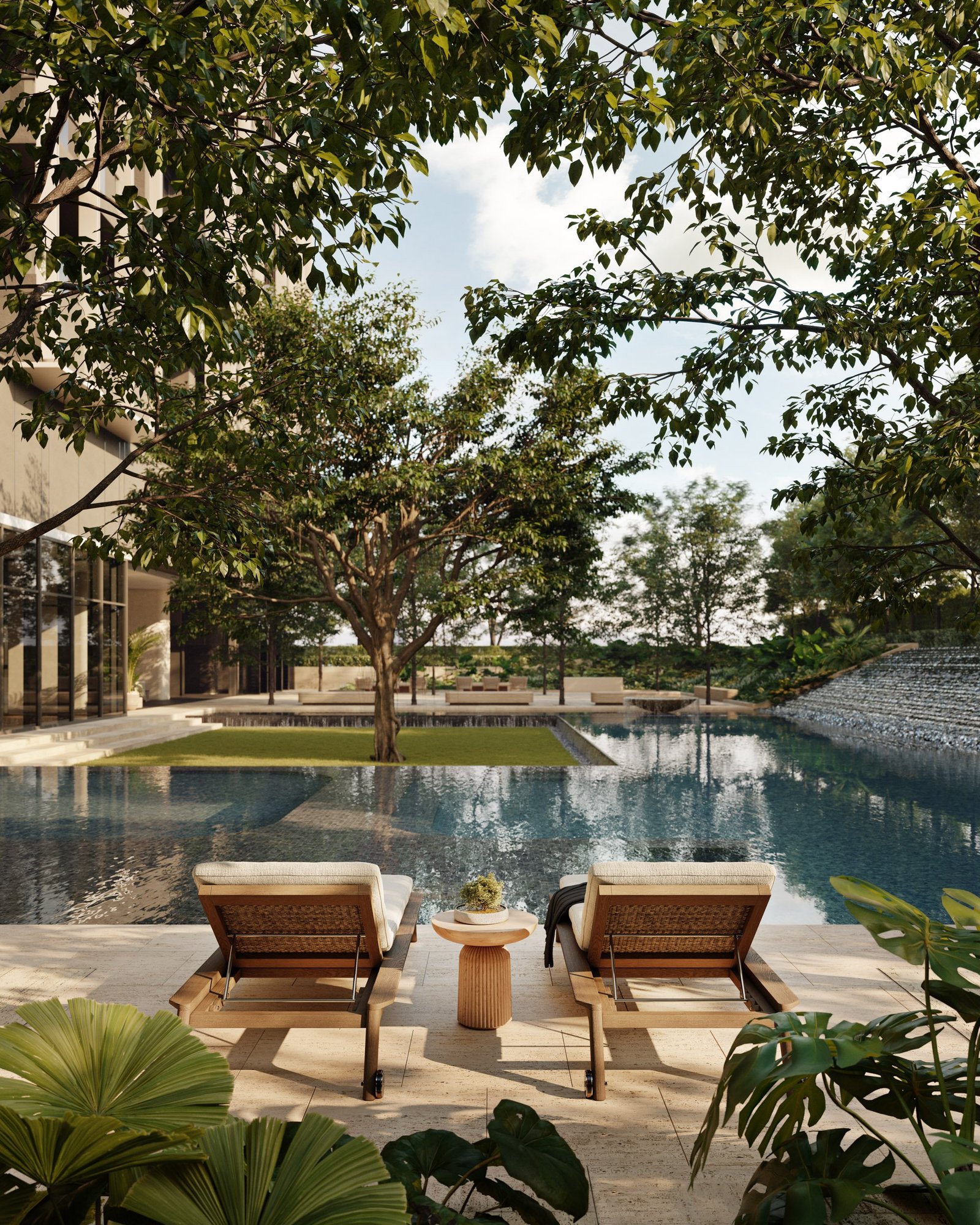 Level 7 residential pool
