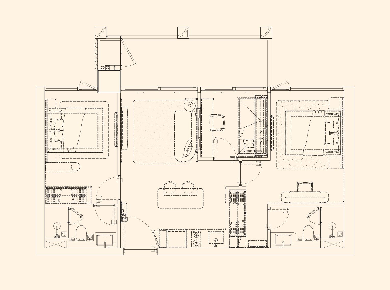 Type M floor plan